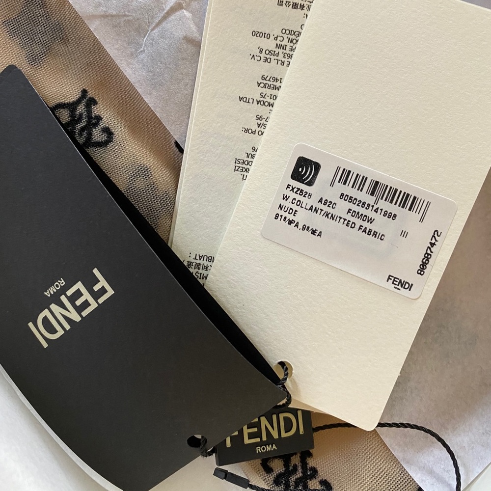 FENDI LOGO TIGHTS - Picture 2 of 4